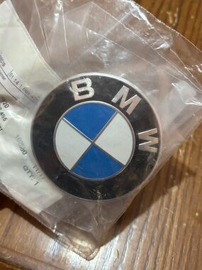 BMW genuine emblem